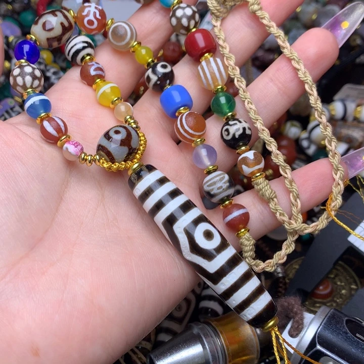 玛瑙/玉髓未镶嵌发一条