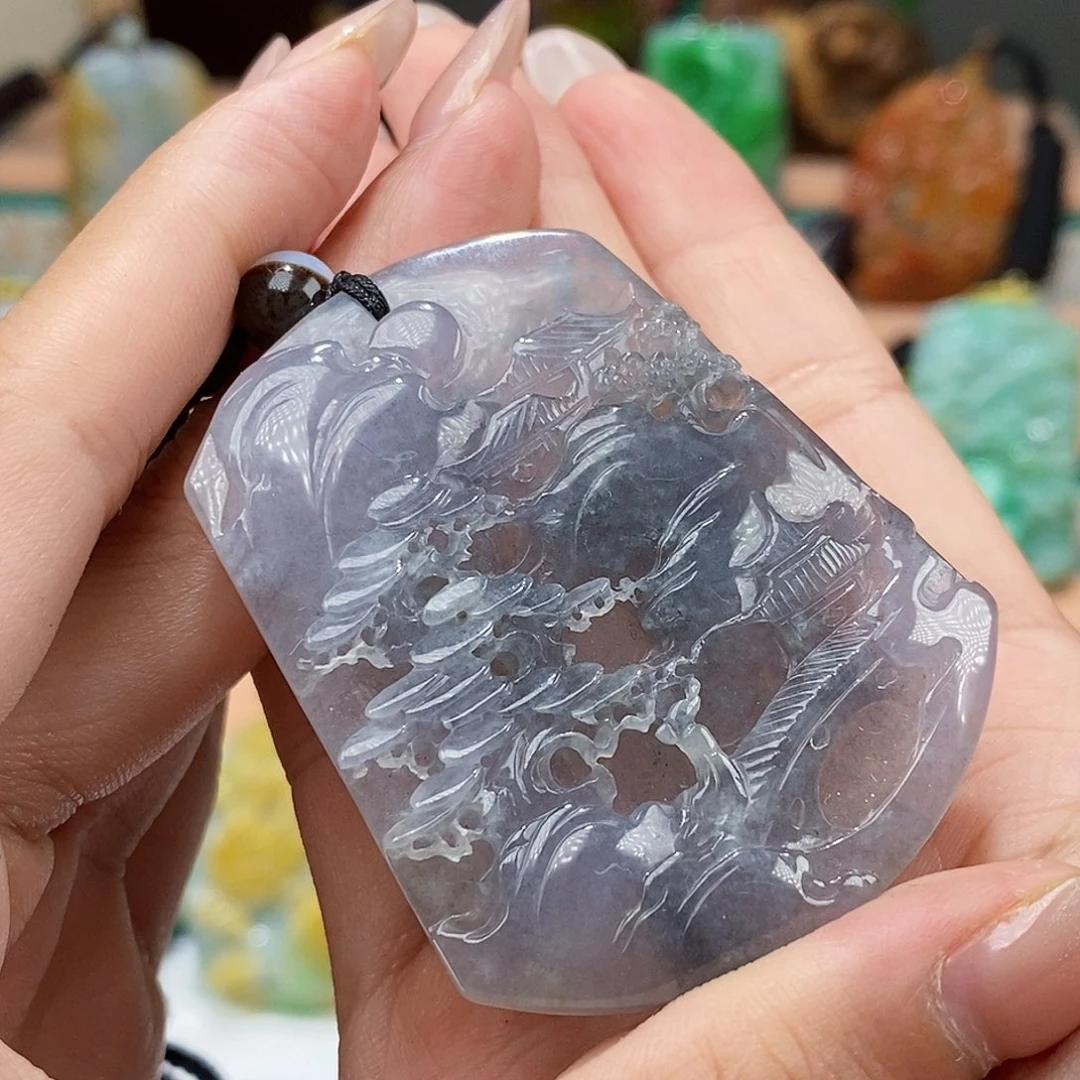 翡翠未镶嵌颈饰翡翠a货