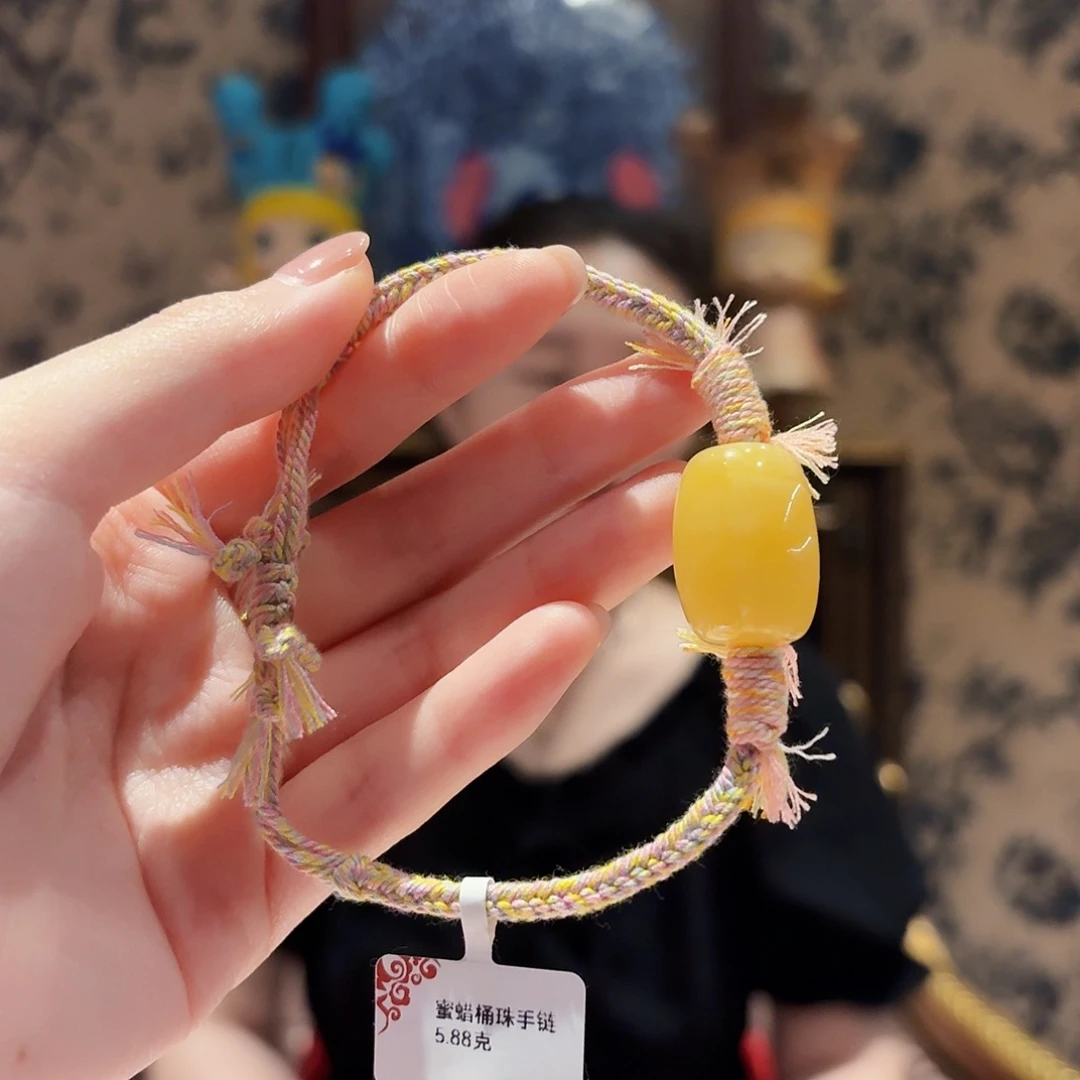 蜜蜡未镶嵌手绳手绳