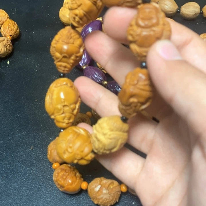 手串/手链橄榄核橄榄微瑕财神