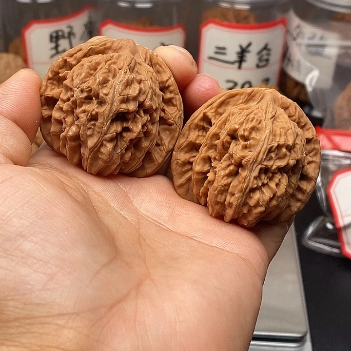 吊坠文玩核桃四座楼43