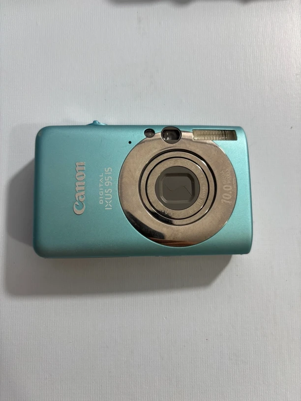 95新 Canon/佳能 九成新蓝色数码相机1210万像素屏幕老化