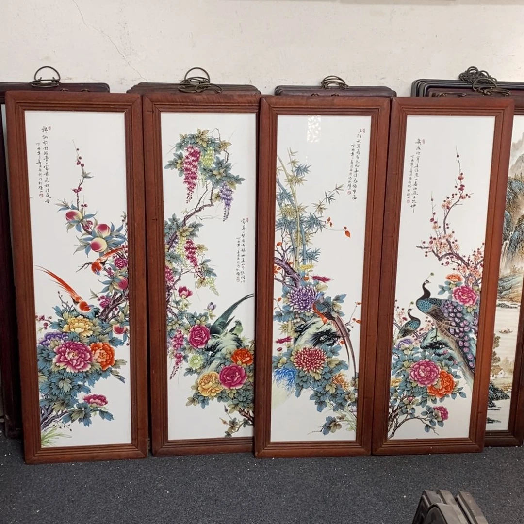 瓷120*160 景德镇瓷板画柴窑烧制