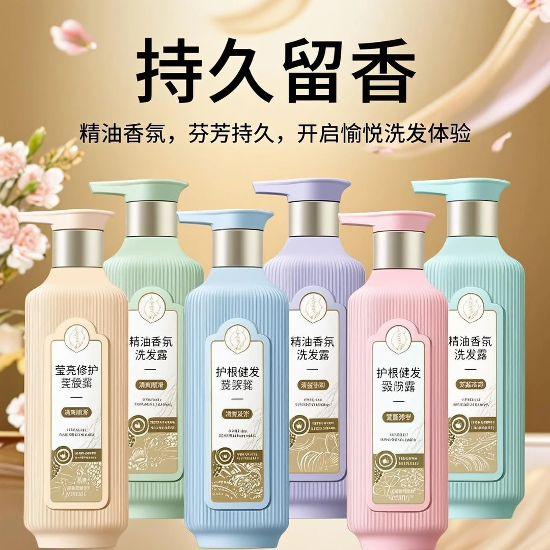 三生花洗发水持久留香去屑止痒香氛洗护控油清爽柔顺蓬松正品男女
