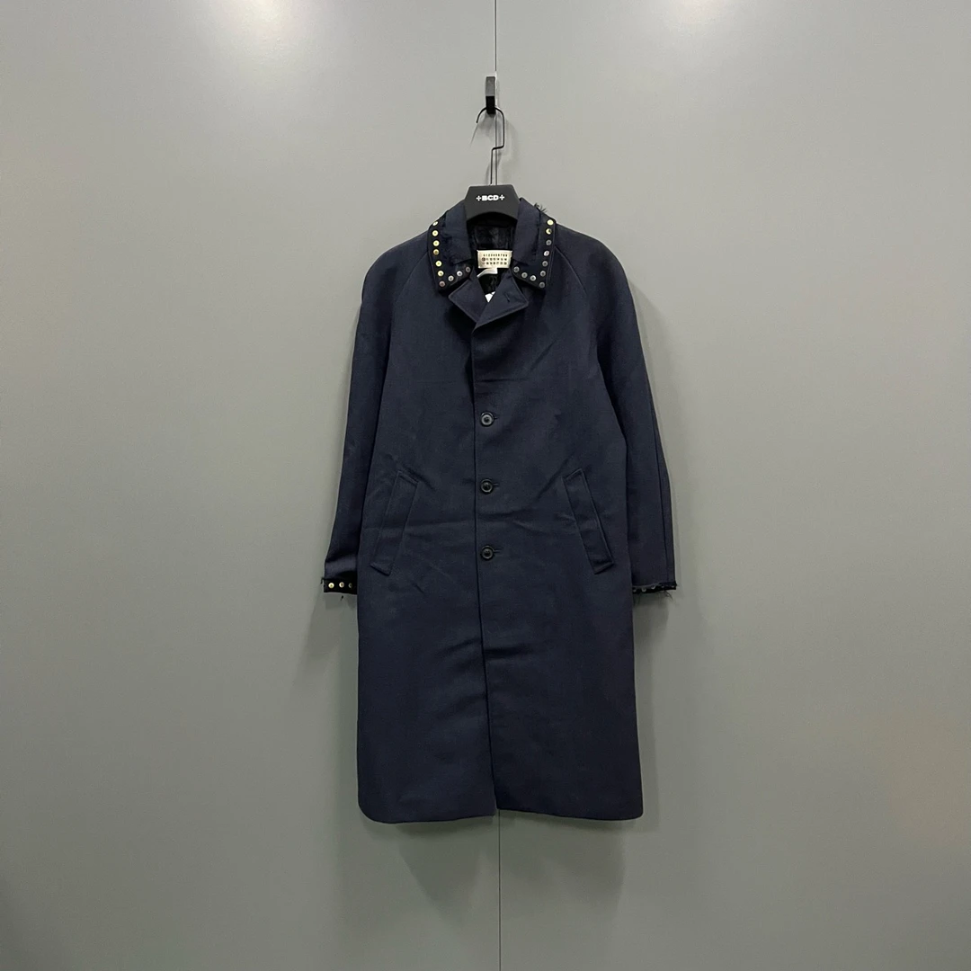 Maison Margiela 马吉拉 藏青色大衣 44码/95新/14500/bc008060