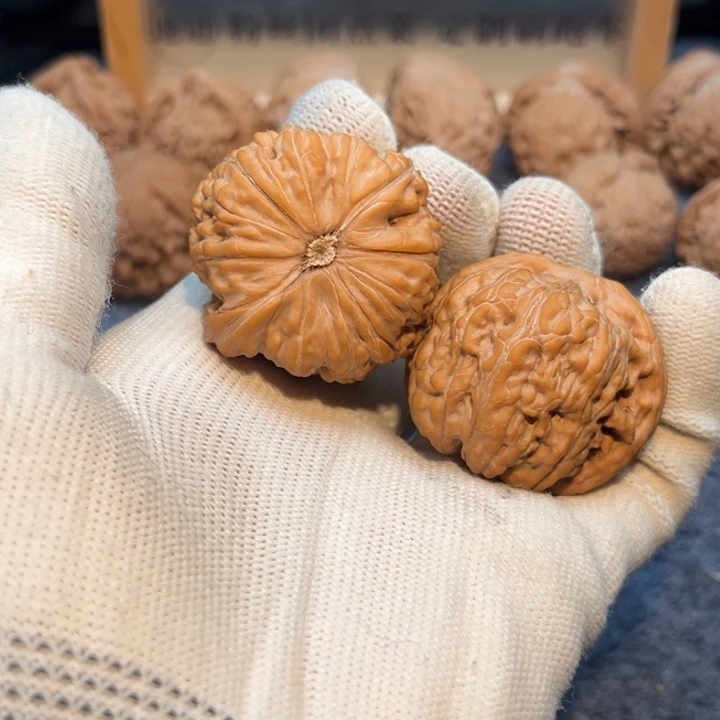 吊坠文玩核桃平底锅