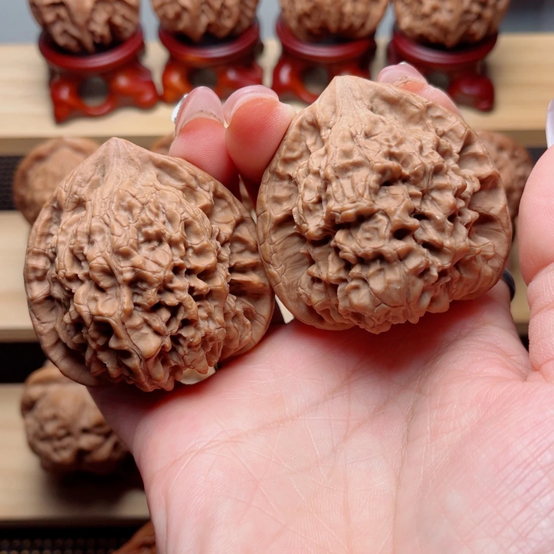 简***爱文玩核桃把件官帽