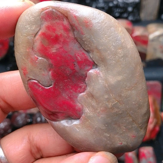 昌化鸡血石昌化鸡血石原石