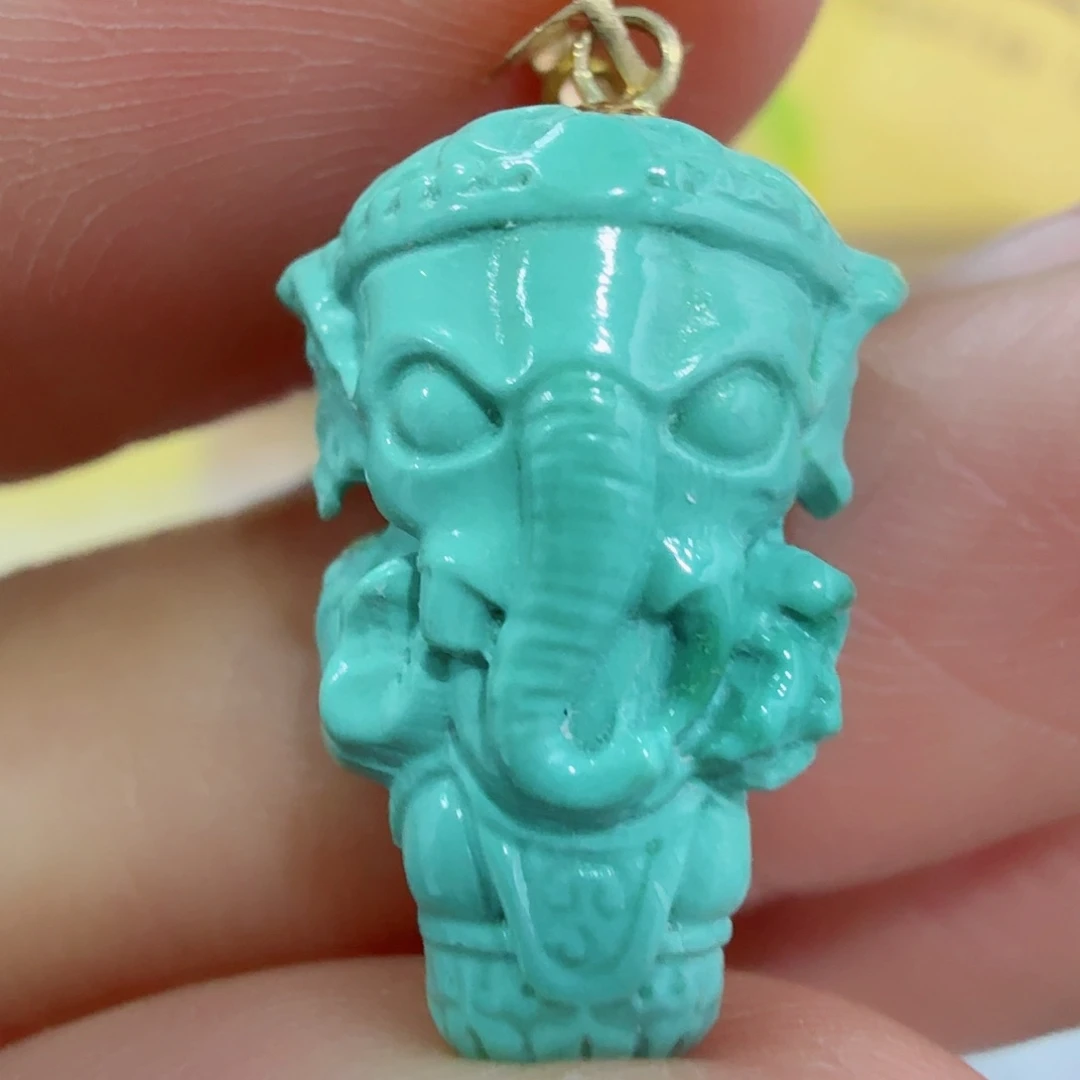 未镶嵌绿松石珠宝奇石