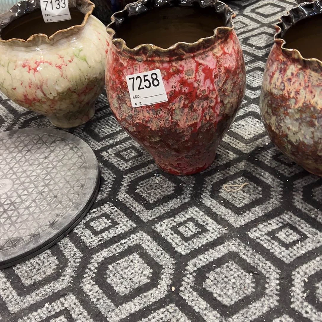 瓶可***u7258高24口14陶瓷花瓶已打孔