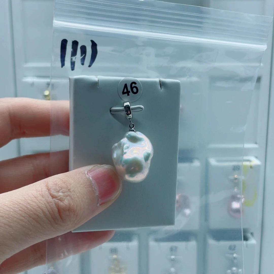 合金淡水珍珠颈饰