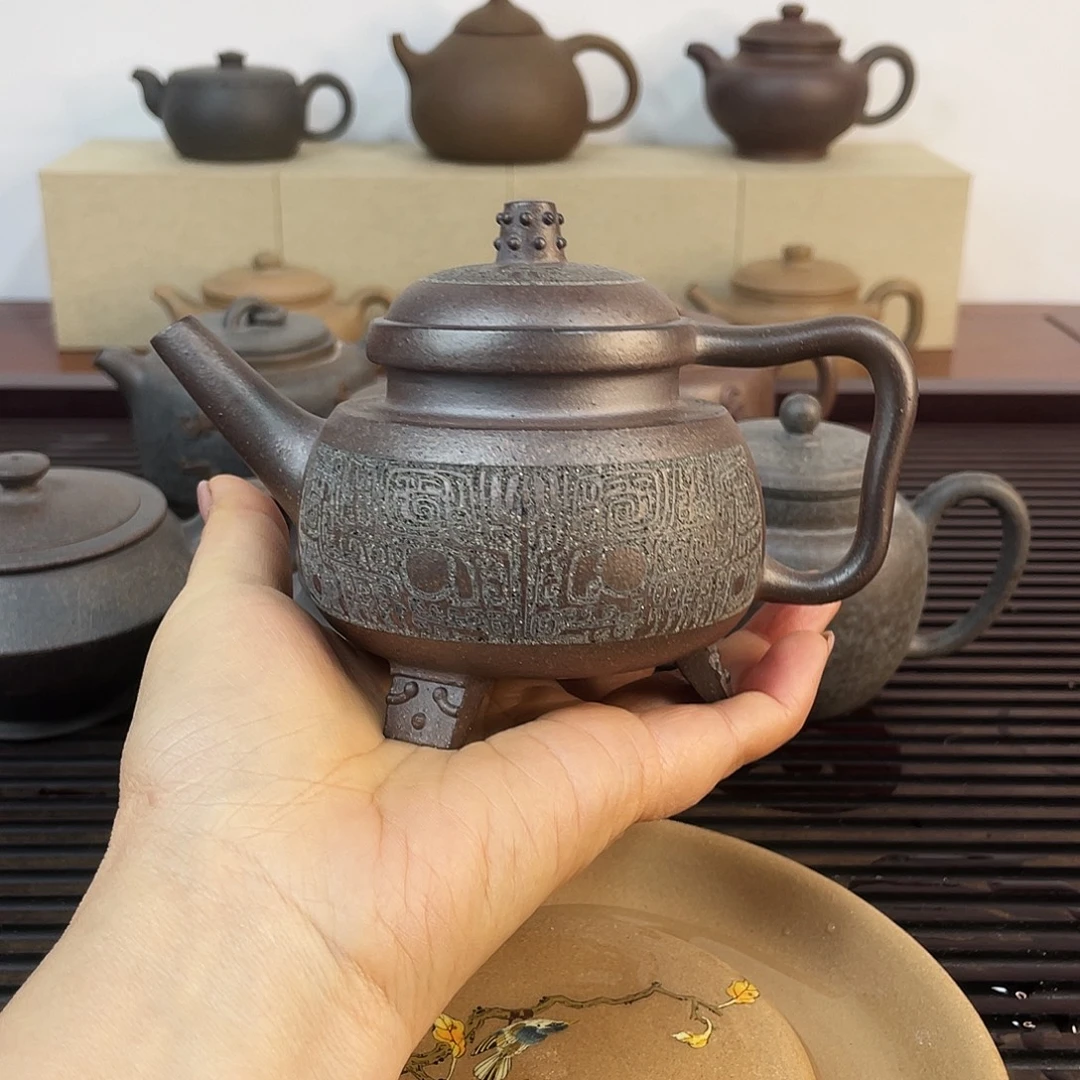 紫砂茶壶三拼半手工制作工艺教程