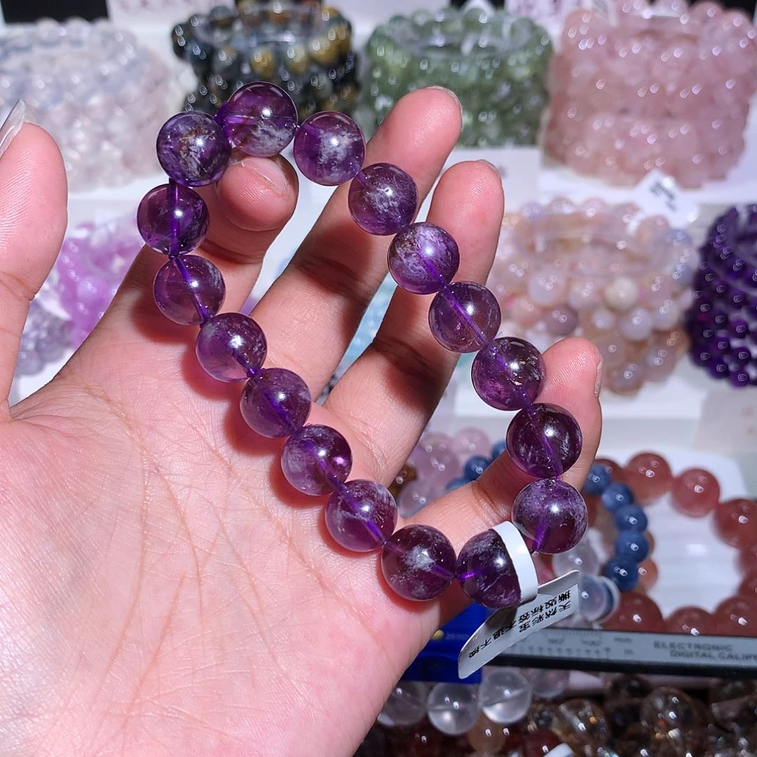 未镶嵌手链水晶赞比亚羽毛幽灵12