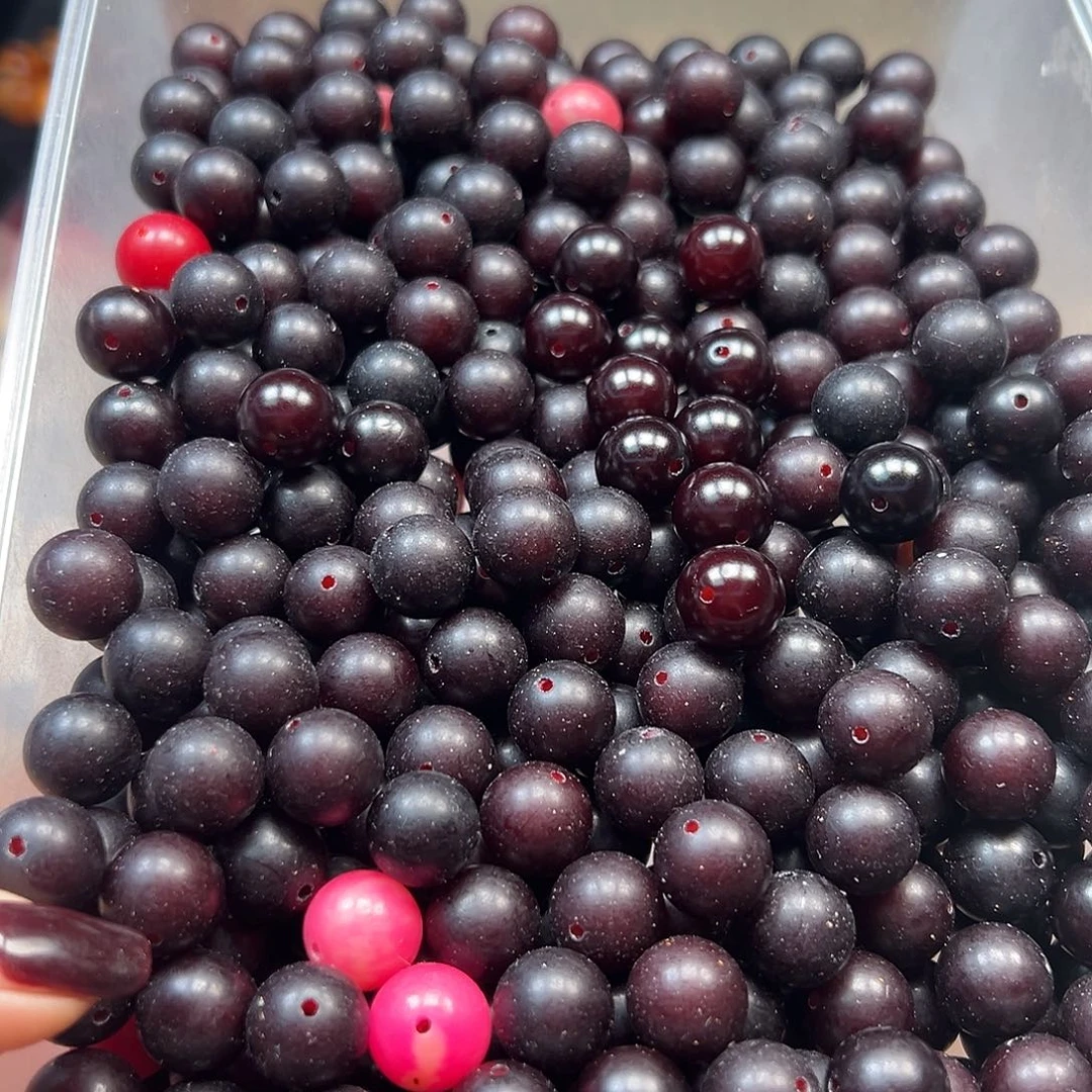 菩提根/象牙果手串微瑕13➕车里子圆400颗