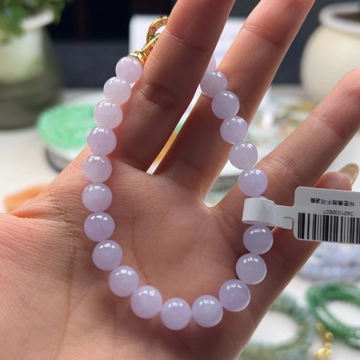 定制翡翠未镶嵌强推仙女珠卡8