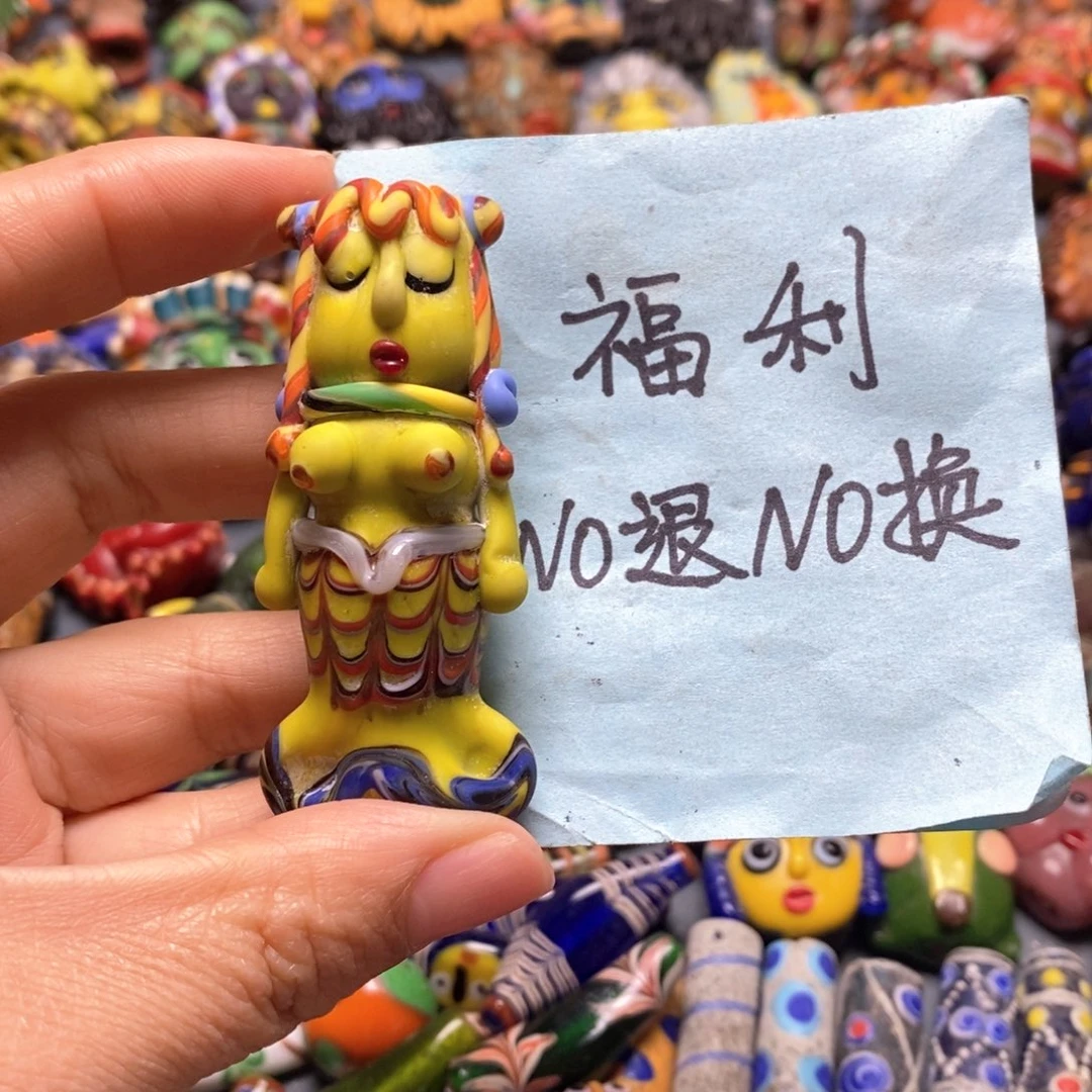 琉璃颈饰印度尼西亚美人鱼