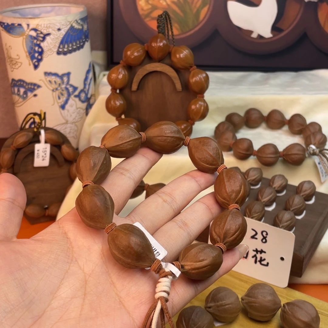 松****橄榄核手串/手链2129梅林铁核