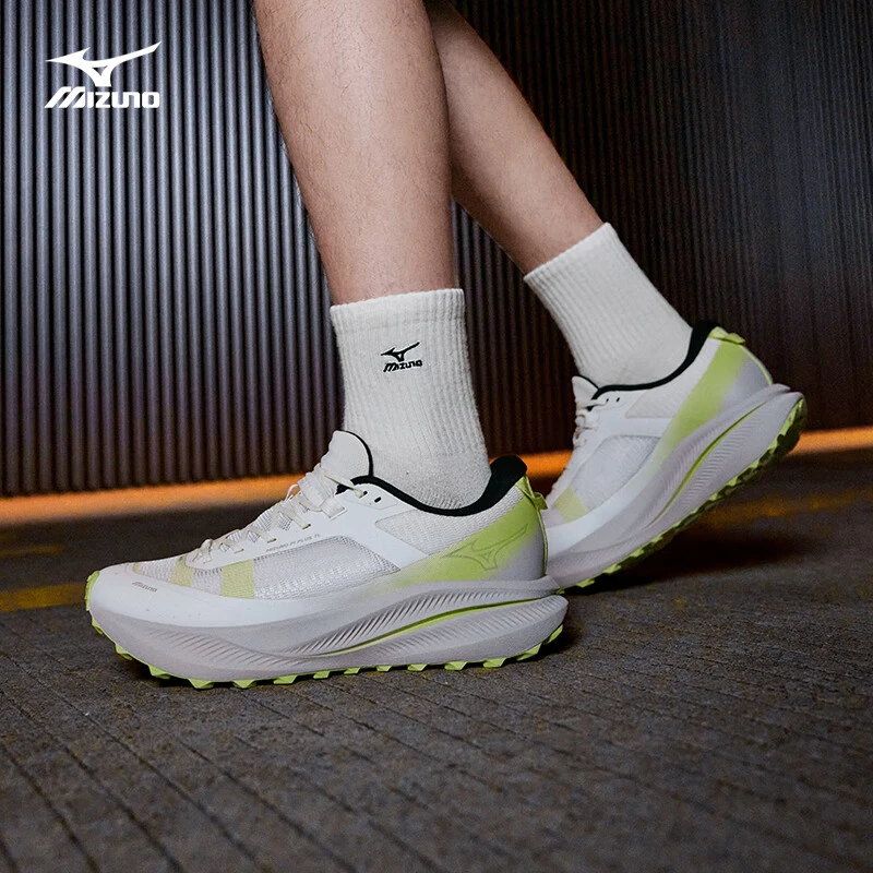 Mizuno美津浓复古潮流厚底休闲男女透气运动跑鞋01色PI PLUS TL