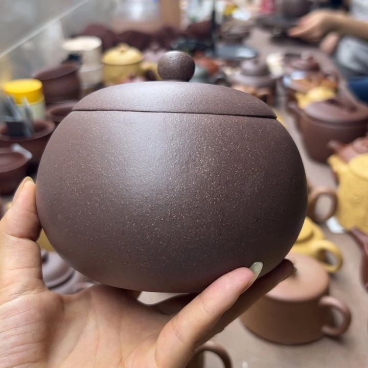 茶壶紫砂紫泥瑕疵不挑650