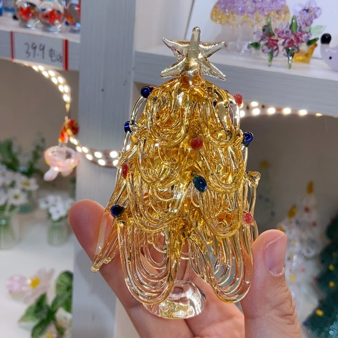 手工艺品琉璃金色