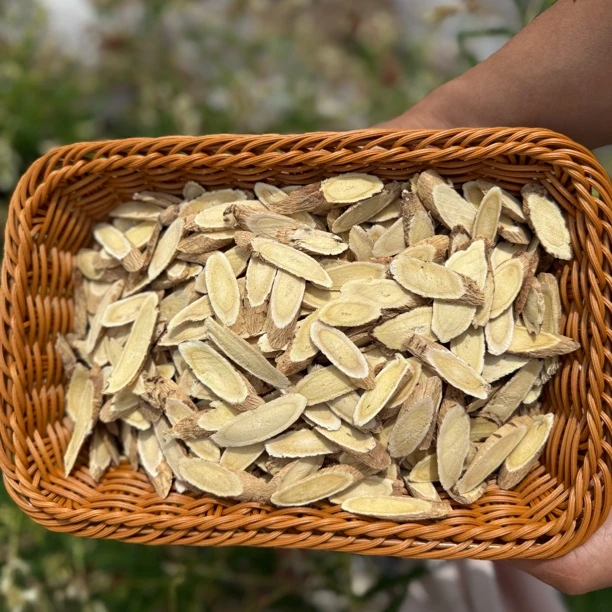 （甘肃原产地）手工切片中大片黄芪250g_500g包邮