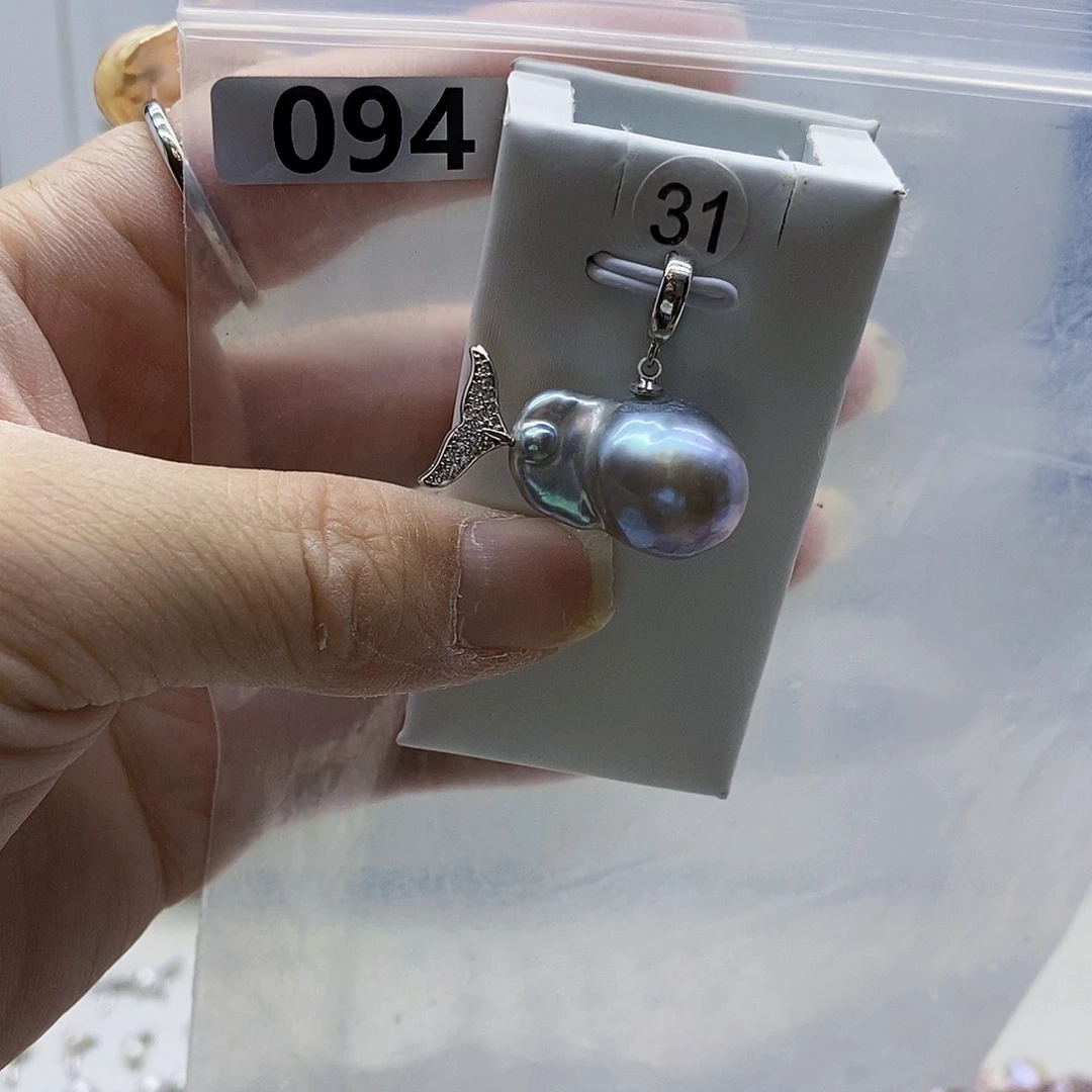 颈饰合金淡水珍珠