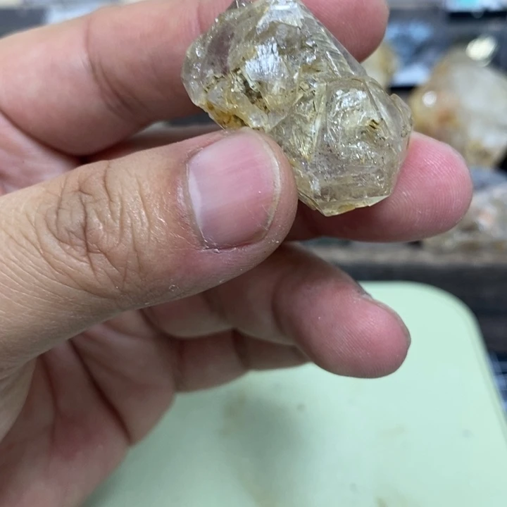 水晶水晶柱未镶嵌