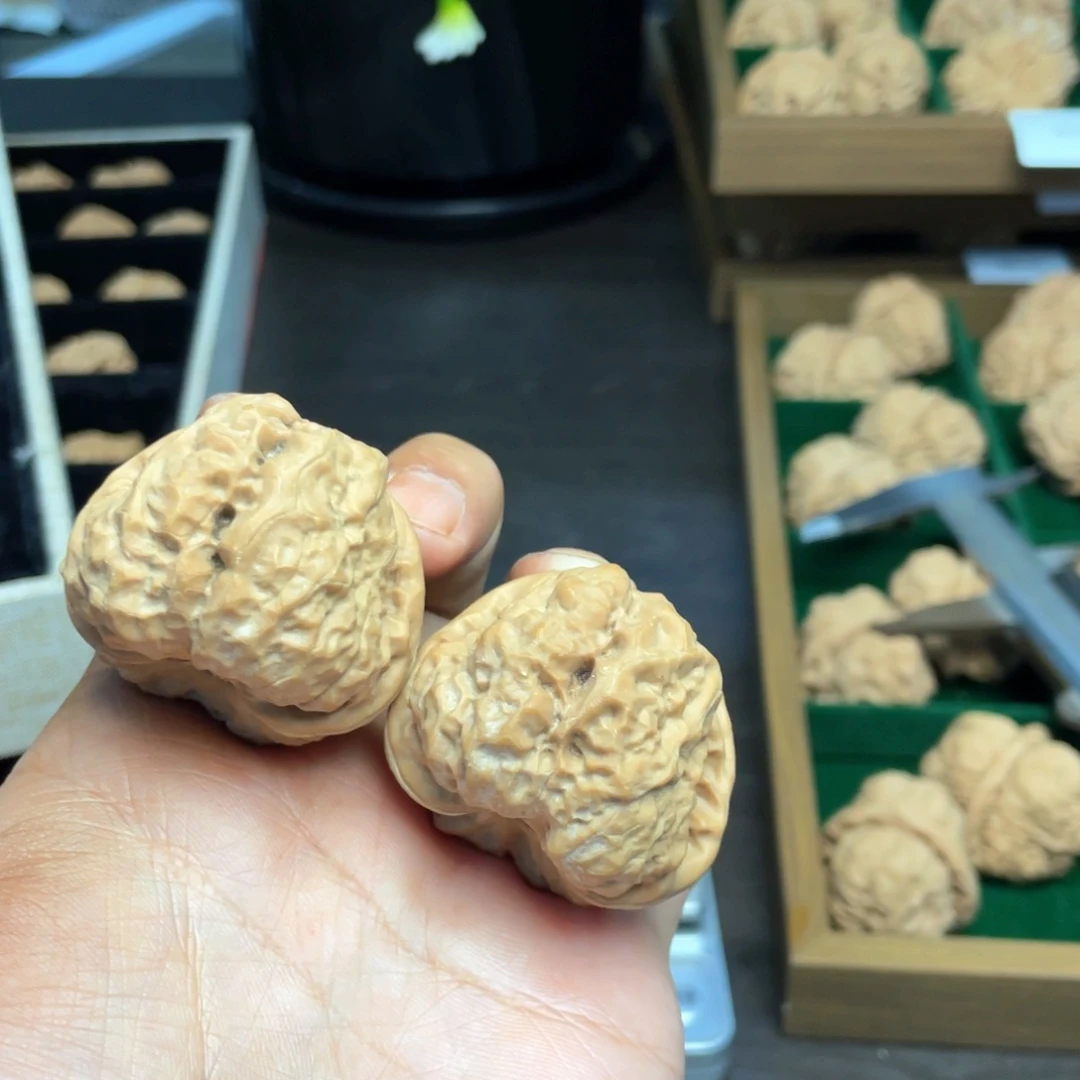 黯***然吊坠文玩核桃蛤蟆42全品