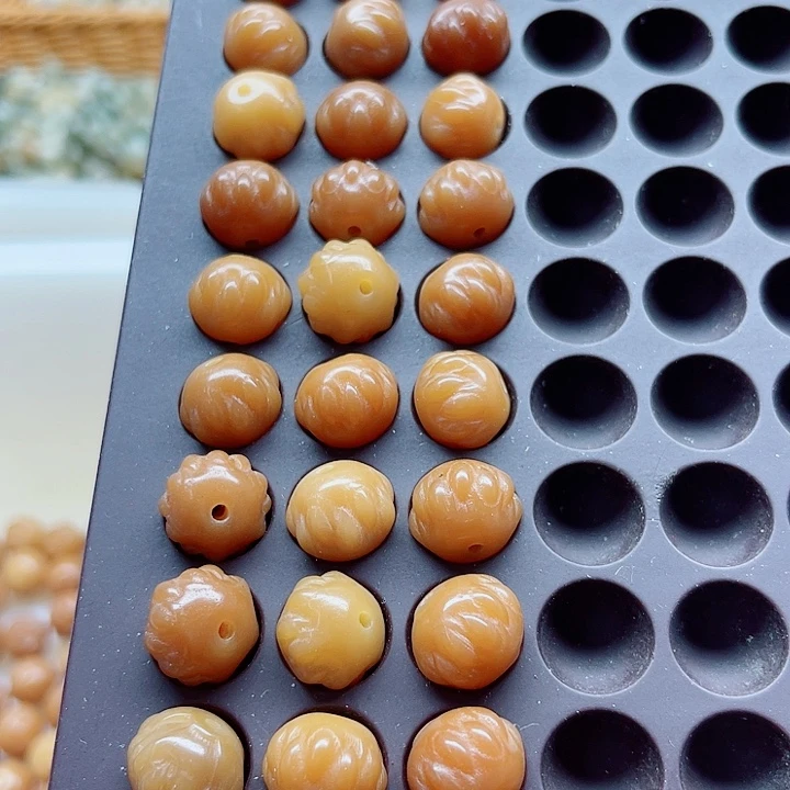 白玉菩提吊坠精品14吞噬30颗