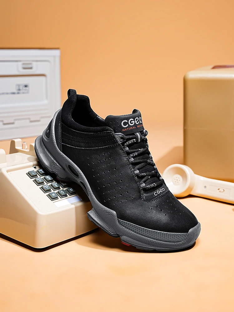 CGEB【公拍链接】大经典 联邦一体注塑按提示下单 商务休闲皮鞋鞋