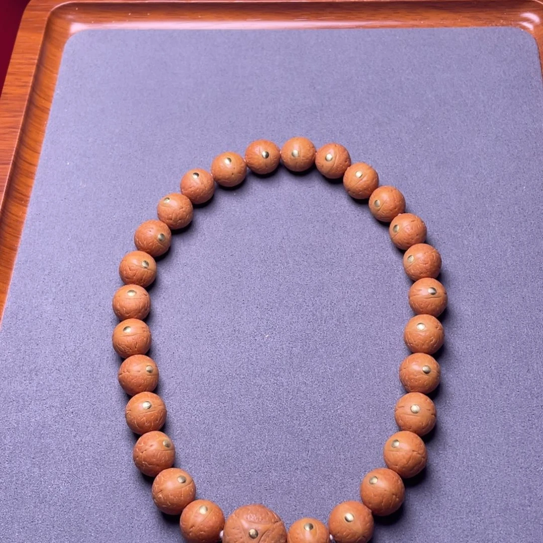 释***️吊坠凤眼菩提12凤眼铜钉手持