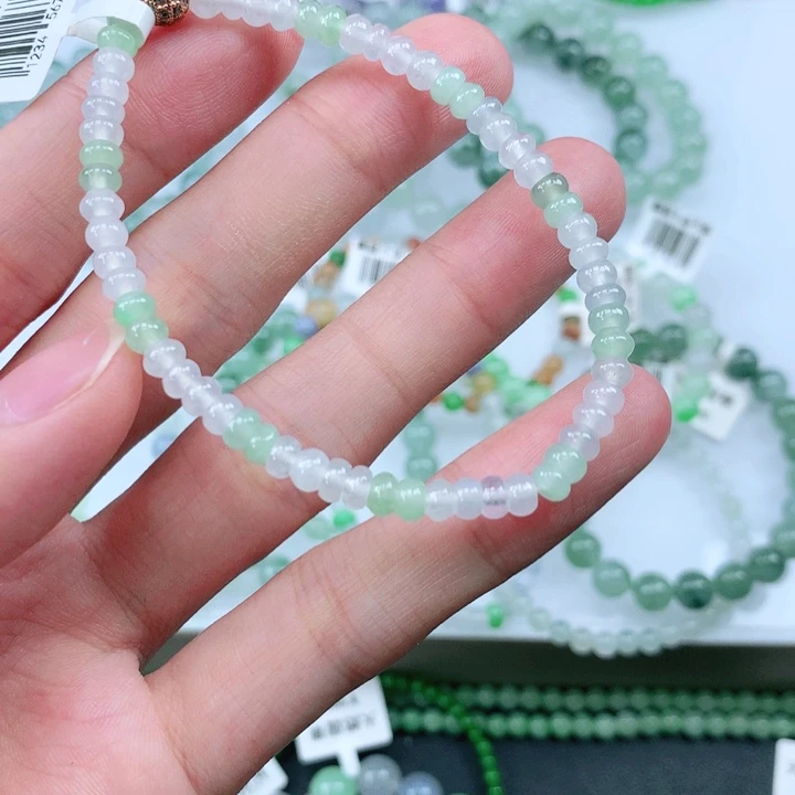 未镶嵌手链翡翠翡翠
