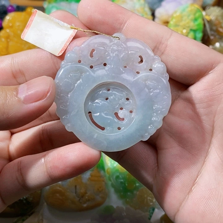 未镶嵌定制翡翠翡翠三羊开泰