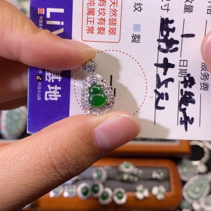 【闪购商品】翡翠颈饰未镶嵌—**1天然