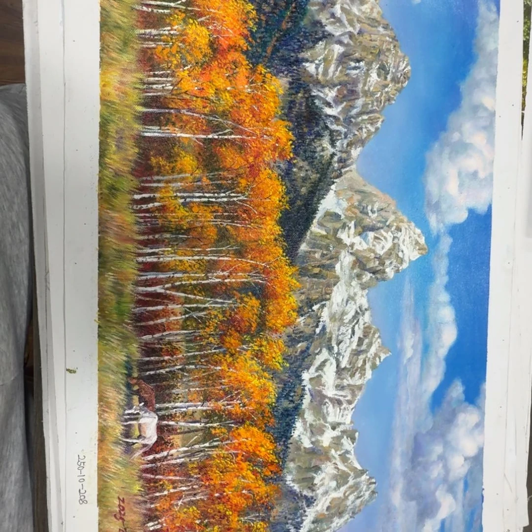 油画加油加油努力加油努力加油