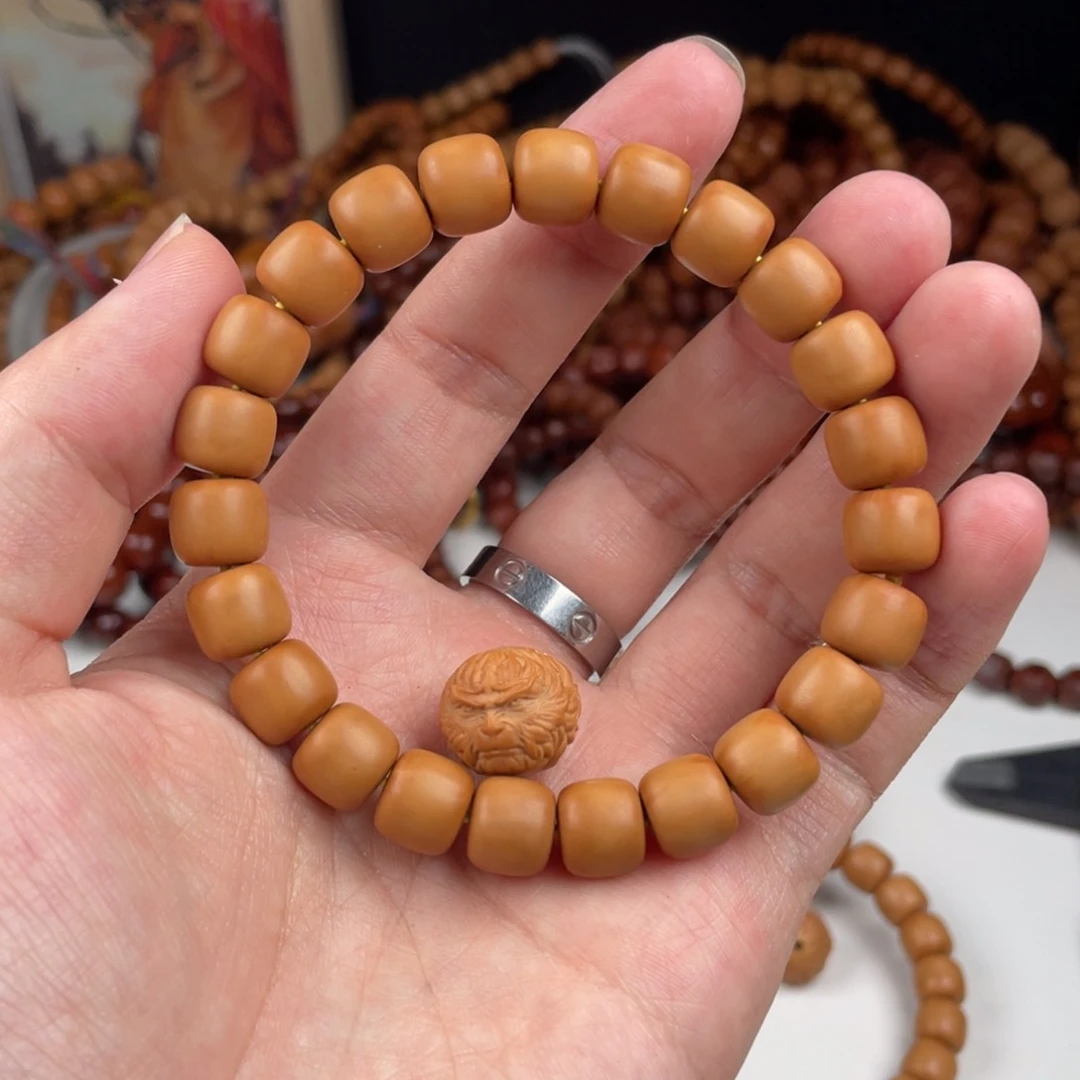 【闪购商品】猴头核桃手串道珠45.8泛油配饰