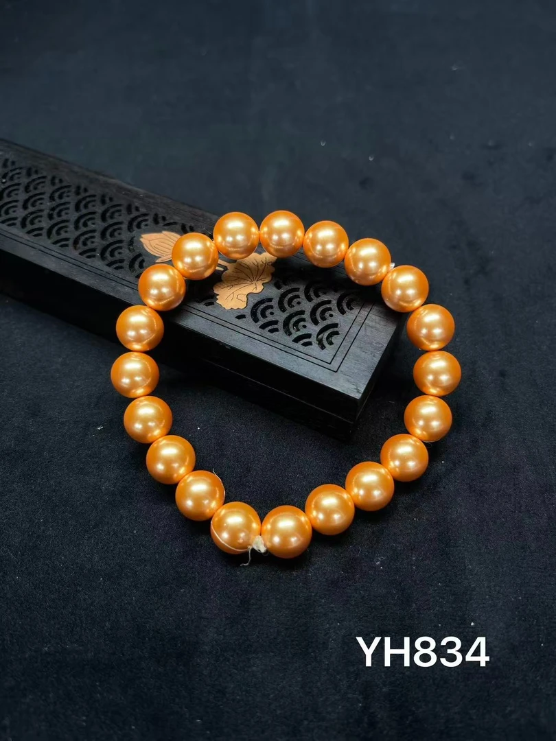 (枫子专属） YH834日出色美人链 约10mm 多样性发货