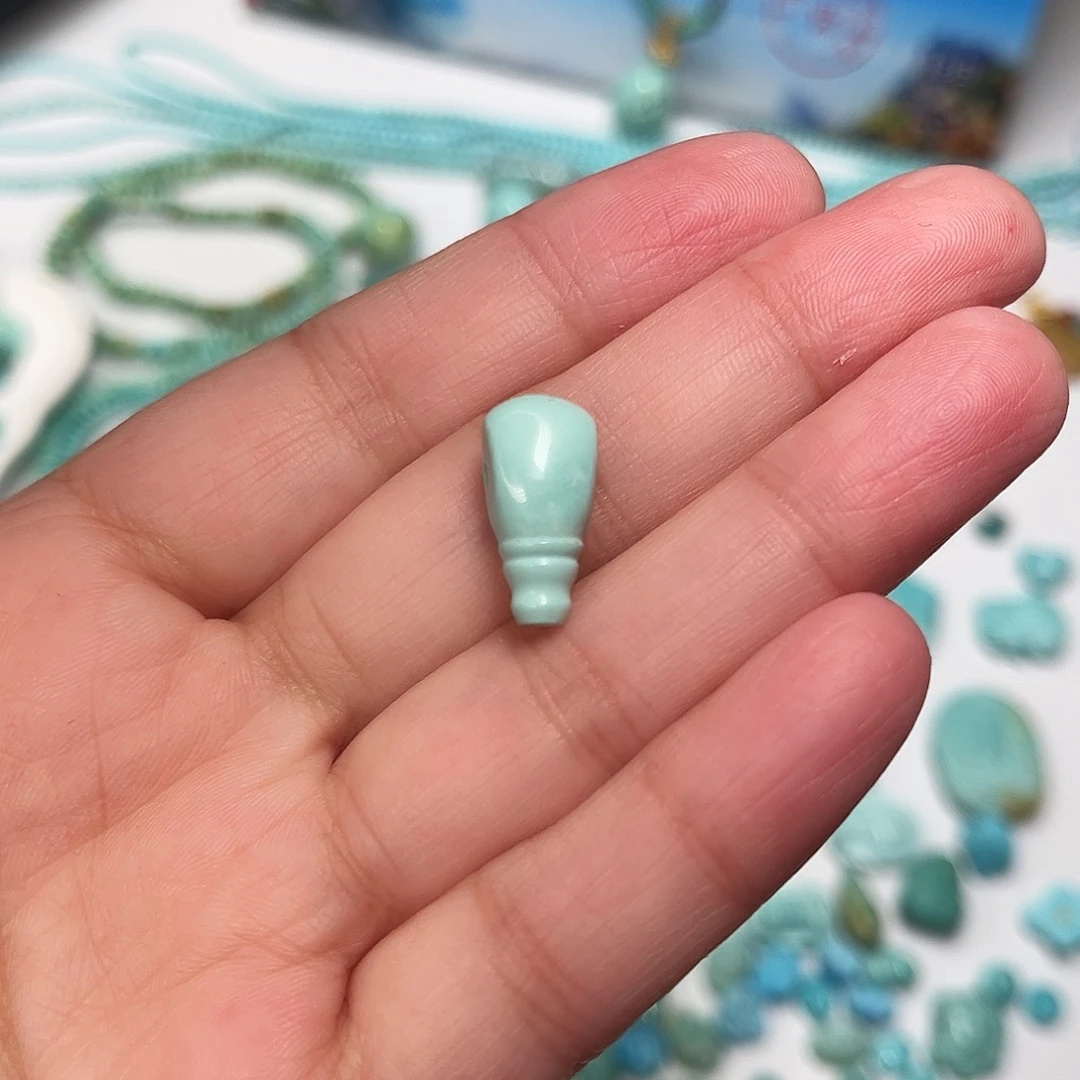 绿松石未镶嵌珠宝半成品