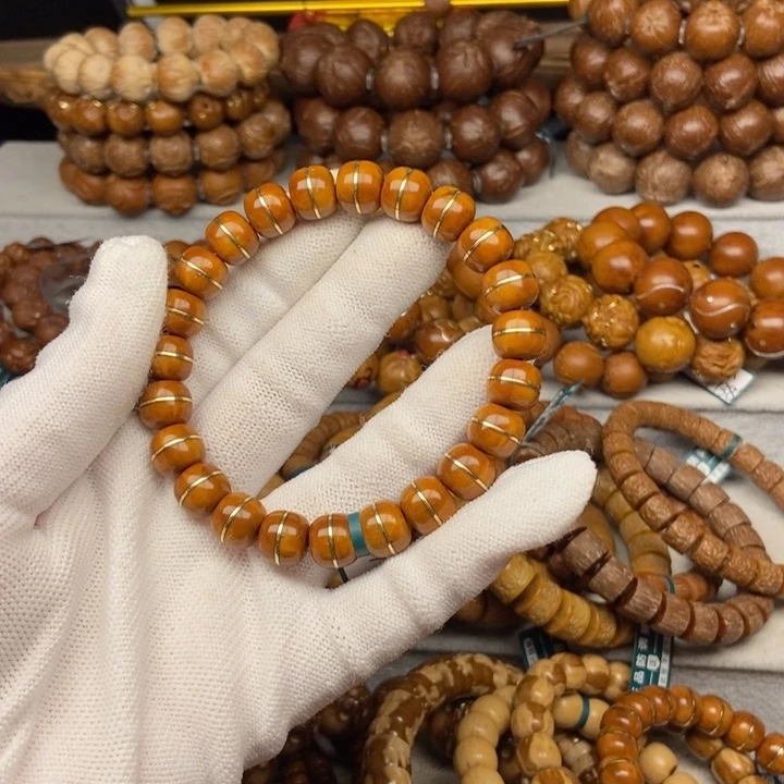 紫金鼠手串紫金鼠一线天10