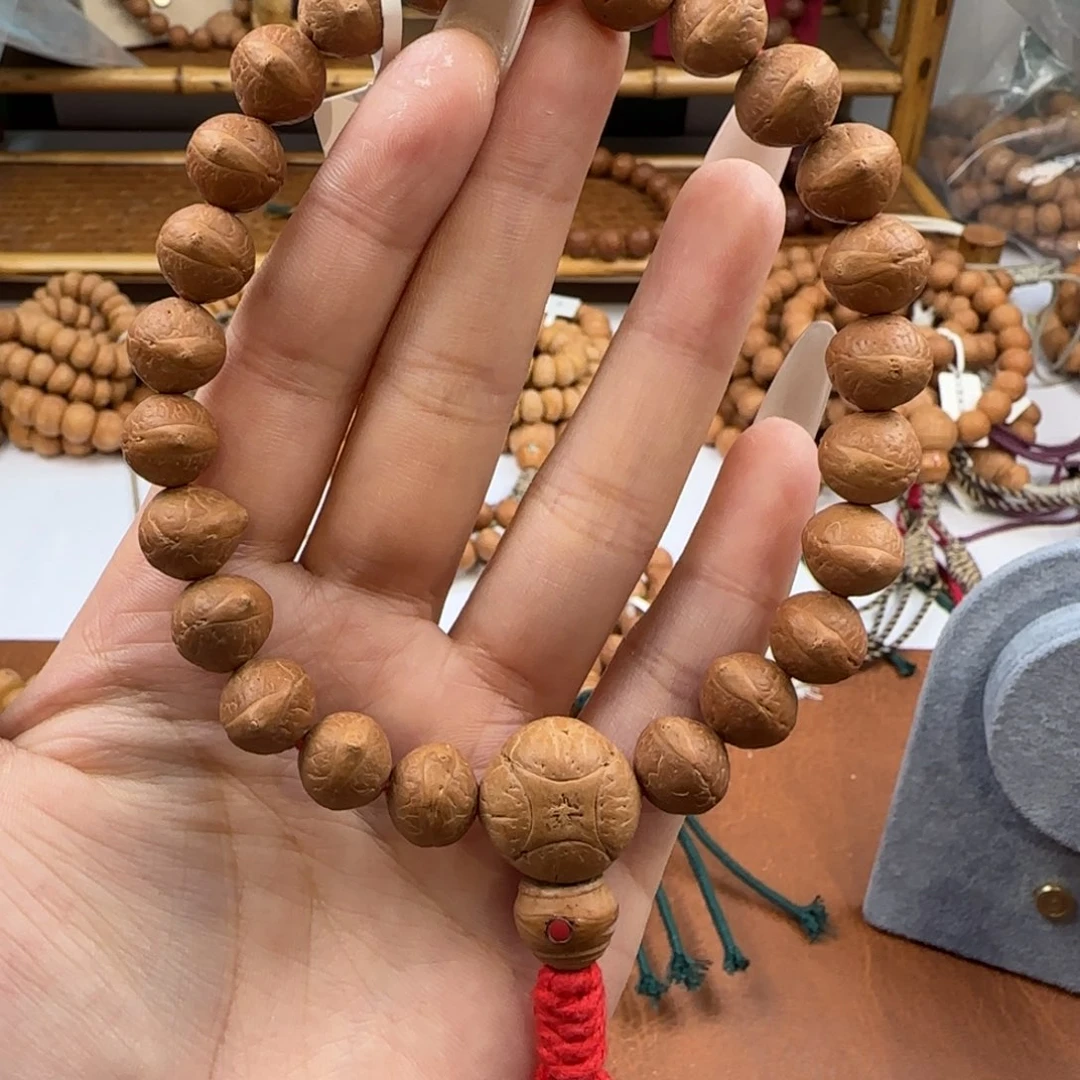 凤眼菩提手串新品10.5金鱼肚