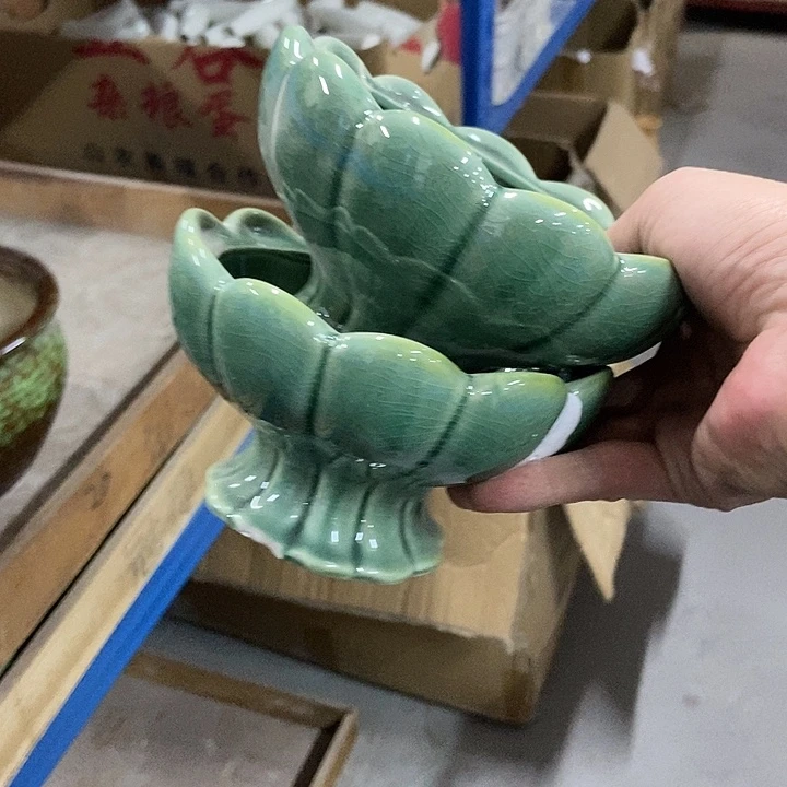 花盆单场满9.9发货13*8.5瑕疵无孔