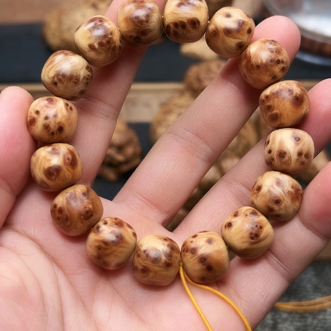 柏木（崖柏）手串/手链太行崖柏1.3x1.4老型珠