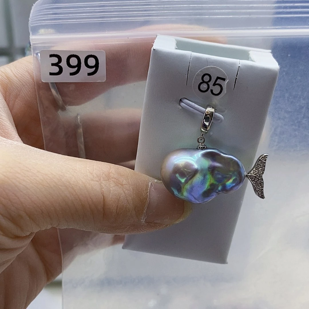 颈饰合金淡水珍珠