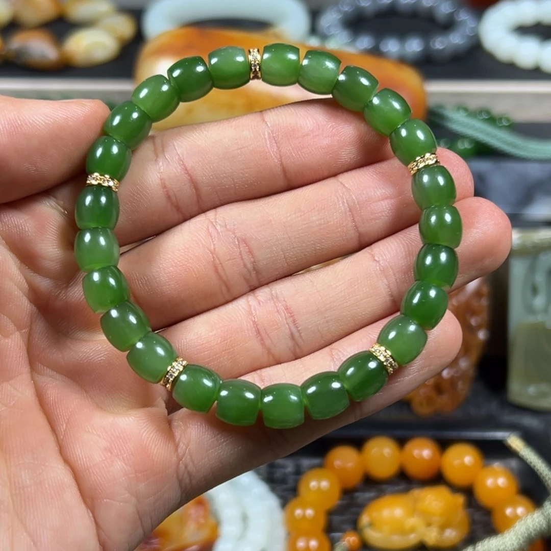 和田玉未镶嵌吊坠(不含链)