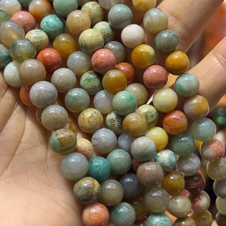 大果紫檀（缅甸花梨）0.8/108冰绿叶姑娘玉