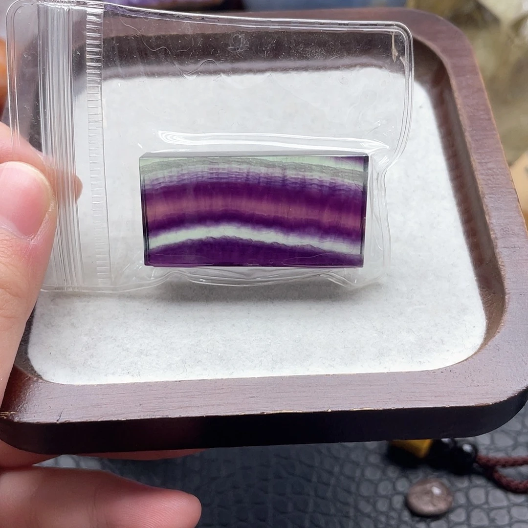 珠宝半成品水晶未镶嵌75（莹石方片）