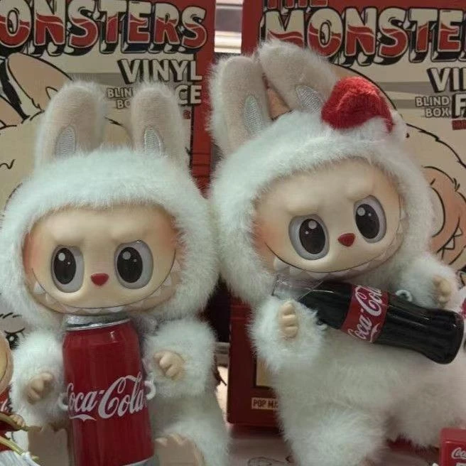 POMART可口可乐公仔毛绒盲盒马卡龙