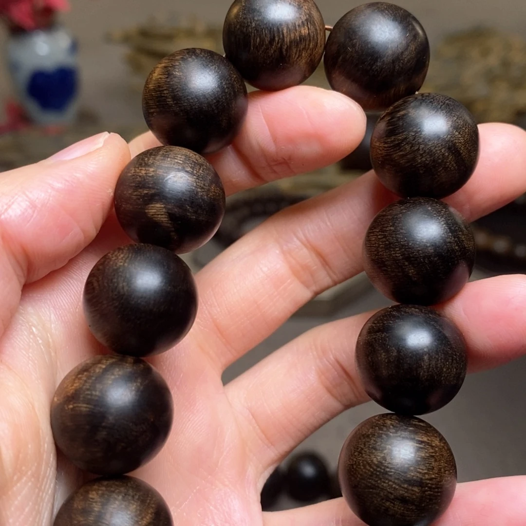 沉香手串越南芽庄黄棋瘤疤1.6