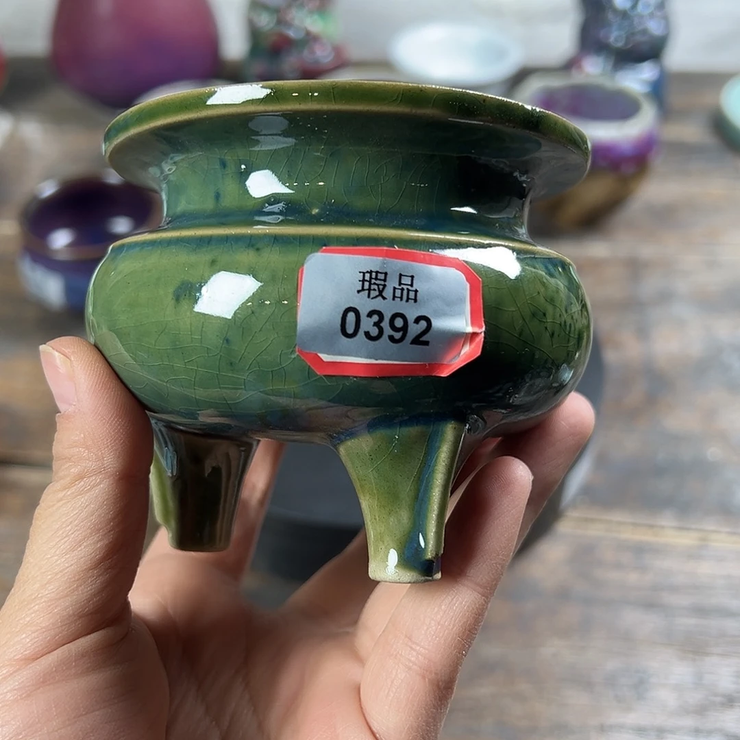 陶摆件窑口自销原矿钧瓷
