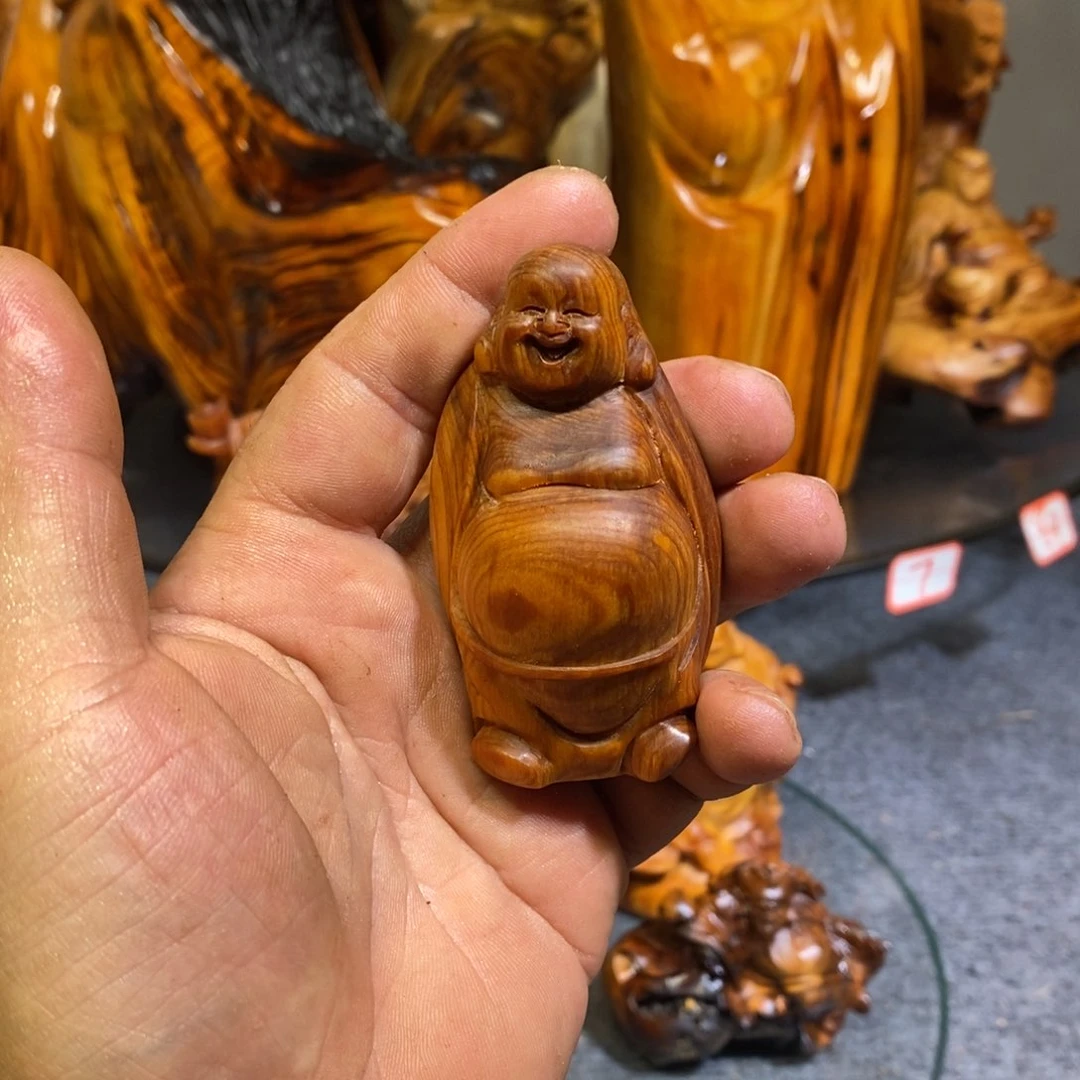 柏木（崖柏）木雕工艺品摆件家居手把手串